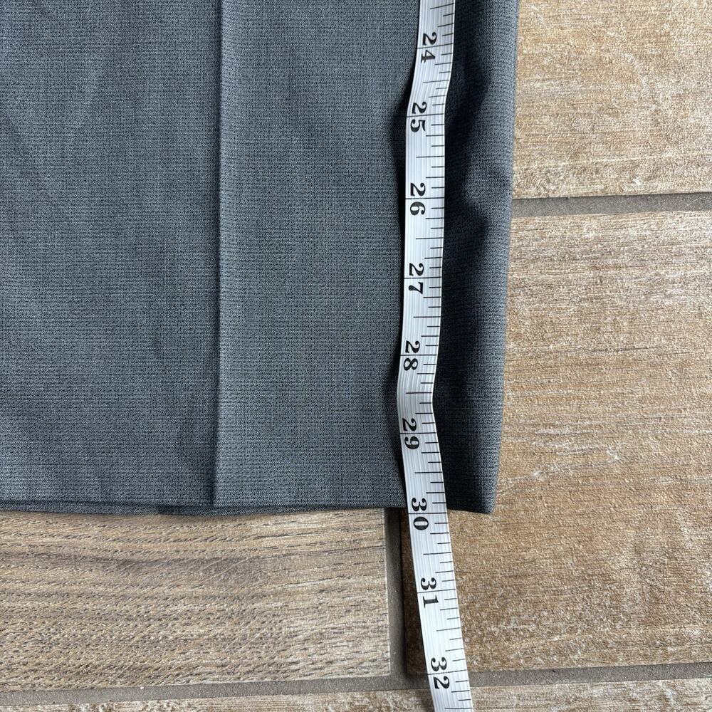 Michael Kors Mens Size 34x30 Dress Pants Gray Classic Fit Performance - Picture 10 of 15